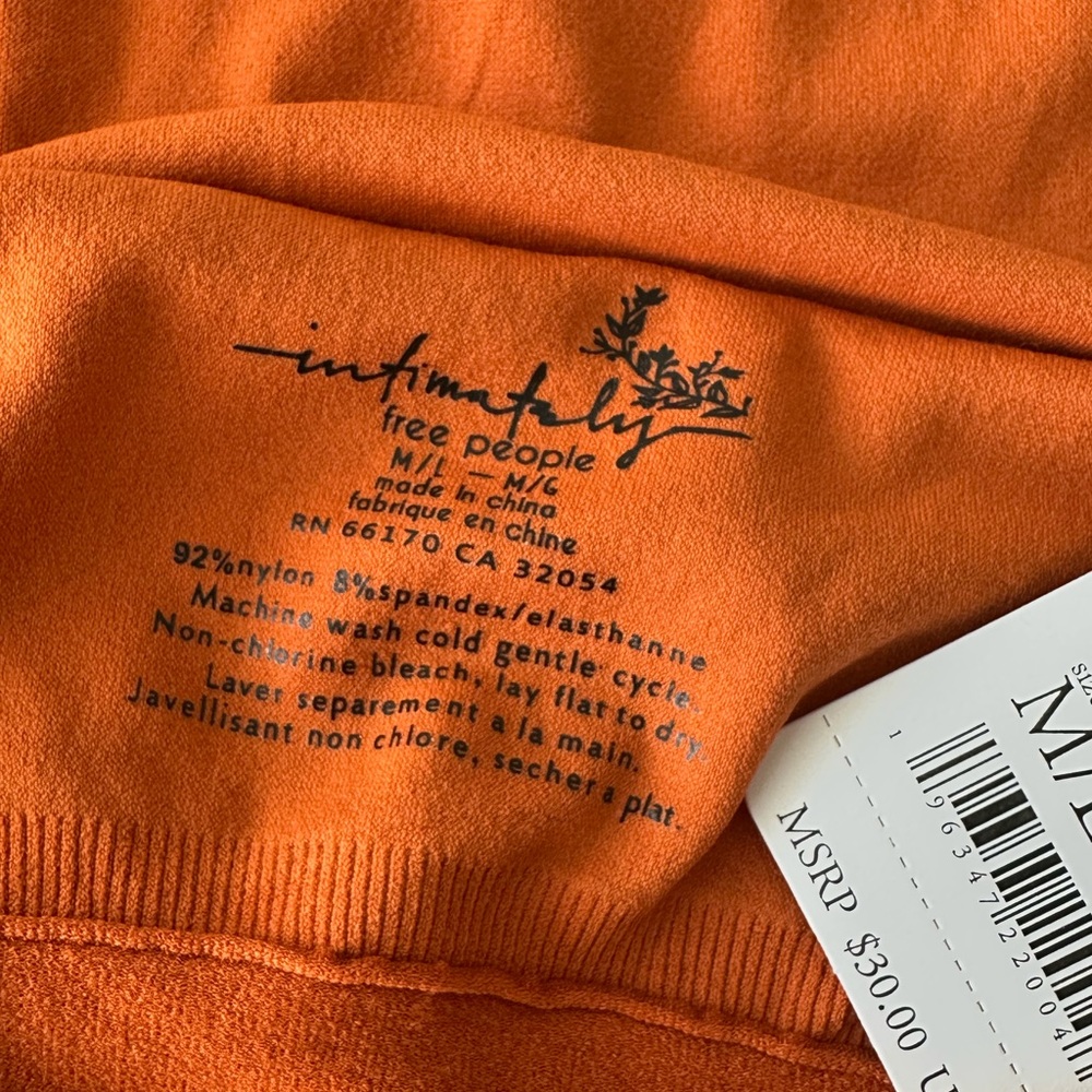 NWT Free People Intimately Seamless Cami Tank
Top Sz M/L.Honey Eyed Chic Summer - Picture 10 of 13